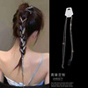 Chain with tassels, hairgrip, hair accessory, advanced hairpins, dreadlocks with pigtail, headband, internet celebrity, high-quality style, bright catchy style