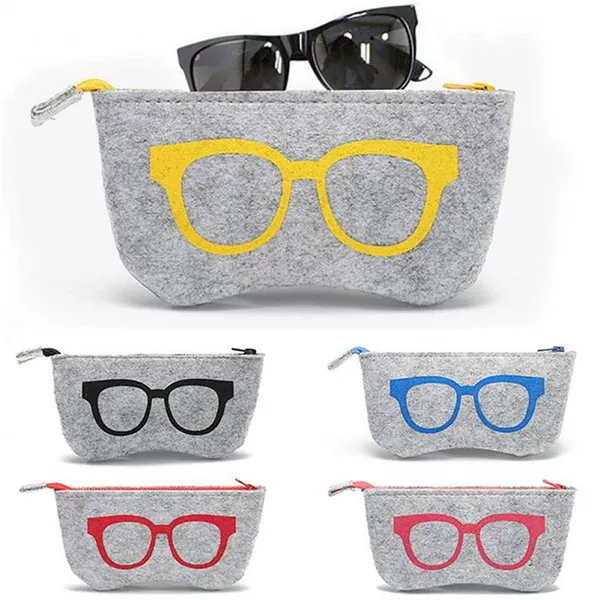 Felt Glasses Case, Glasses Bag, Sunglasses Storage Bag, Felt Glasses Bag, Glasses Storage Bag, Ready for Sale