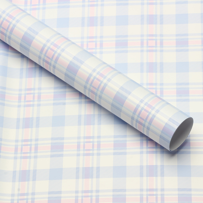 Huaxi estriado de dos colores engrosado papel de embalaje de flores de verano fresco ramo de flores rosas material de papel de embalaje