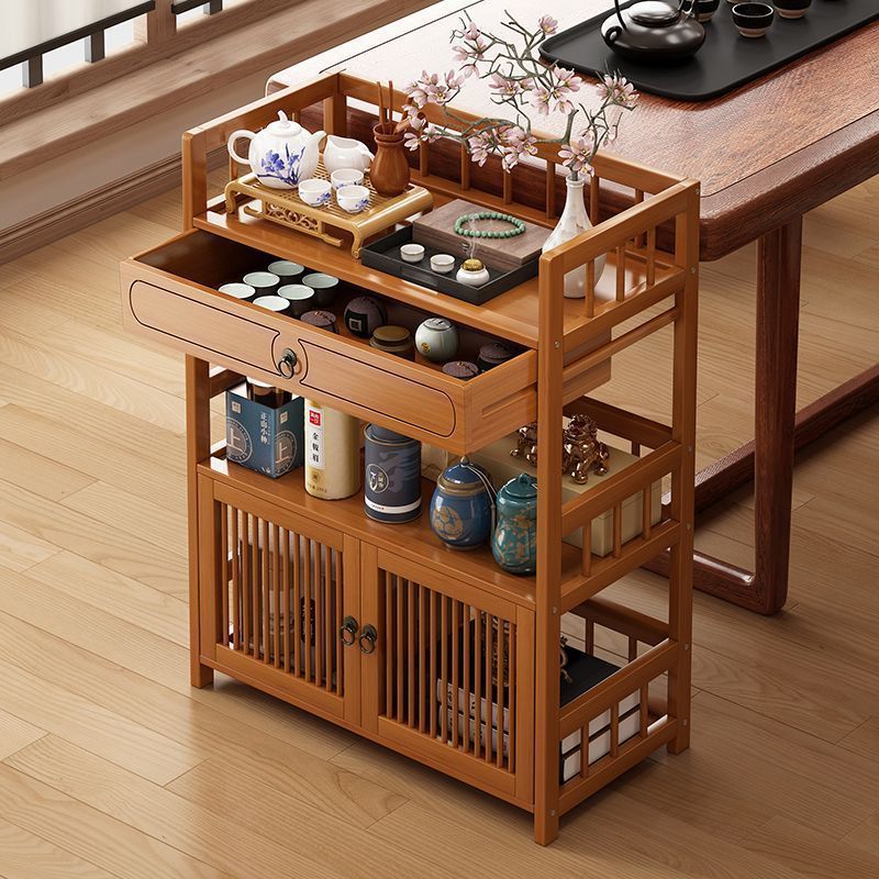 Household Side Table Corner Table Side Cabinet Small Cabinet Living Room Sofa Small Coffee Table Tea Room Tea Storage Storage Rack