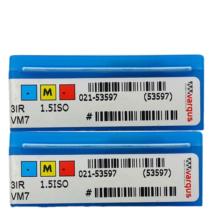 Нож из нержавеющей стали Vardex CNC резьбовой лезвие 3ER 1.5ISO VM7