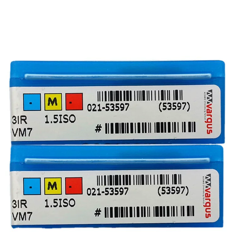 Нож из нержавеющей стали Vardex CNC резьбовой лезвие 3ER 1.5ISO VM7