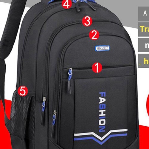 Backpack for Boys and Girls, Middle School and High School Students, Large Capacity Dual Shoulder Bag, Trendy for Girls and University Students, Elementary School Students, Korean Style Casual Travel Backpack