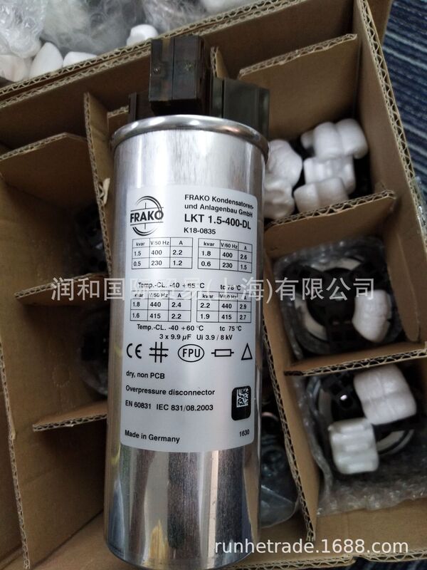 Frank FRAKO power capacitor, FRAKO good price LKT11.7-400-DL for sale Frank FRAKO power capacitor, FRAKO good price LKT11.7-400-DL for sale