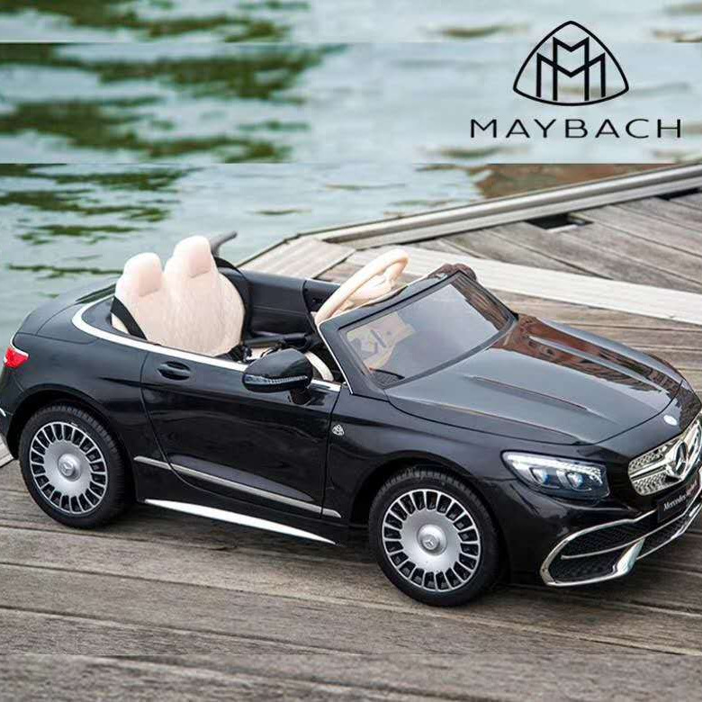 Autorización Mercedes-Benz coche eléctrico para niños, coche eléctrico de cuatro ruedas, coche de control remoto, coche de juguete para niños.
