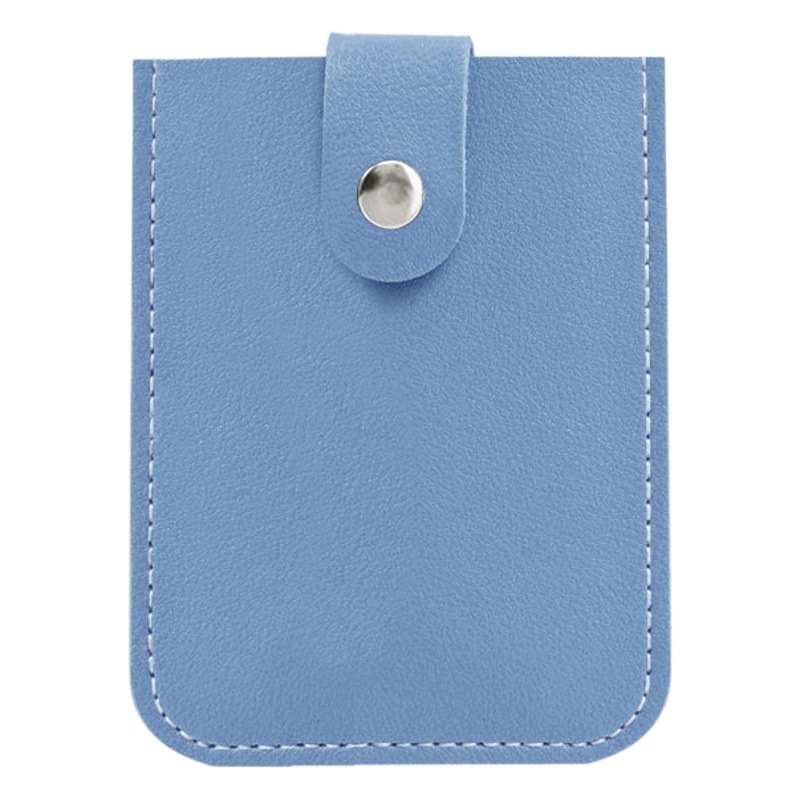 Tarjetero extraíble con guijarros transfronterizos para hombres y mujeres, tarjetero de cuero pequeño, ligero y compacto, fabricante de tarjetas con logotipo al por mayor