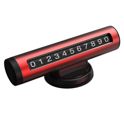 Nömrəli dayanma kartı Wholesale Alloy Hidden Temporary Roller - red