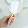 Handheld handle, retro mirror