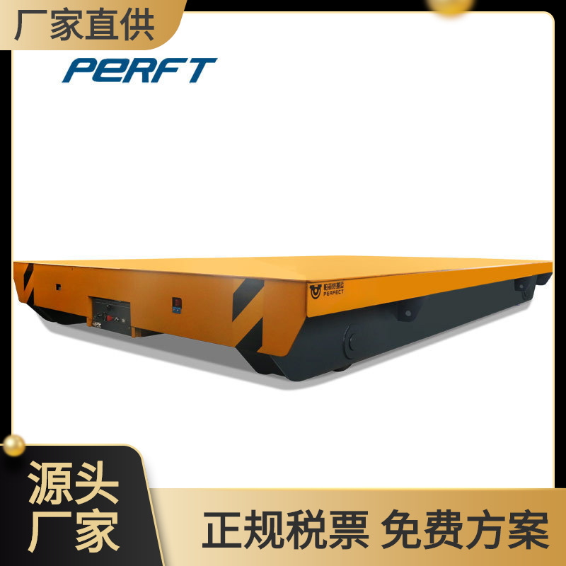 厂家供应 10吨轨道电动台车大型电机运输车道轨直行小车