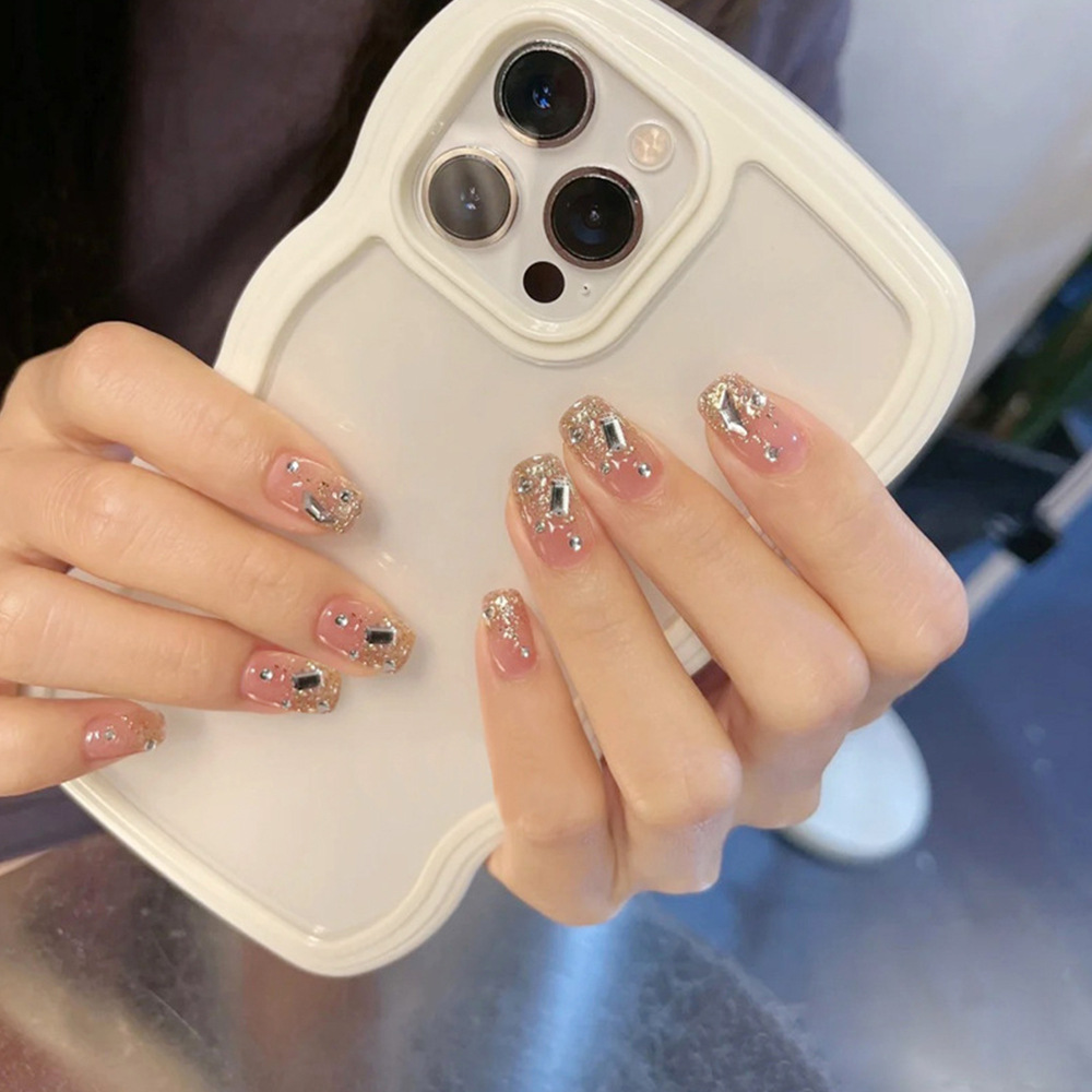 Parche de uñas de desgaste hecho a mano al por mayor parche de uñas de desgaste de mariposa