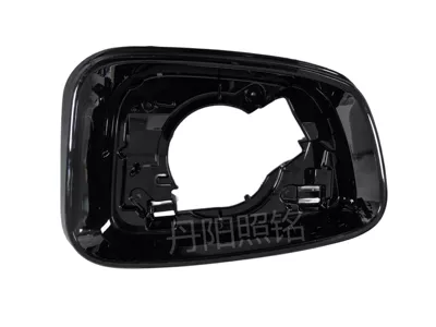 Rearview mirror/rearview mirror | lens, frame, turn signal - black-right-side-of-the-frame
