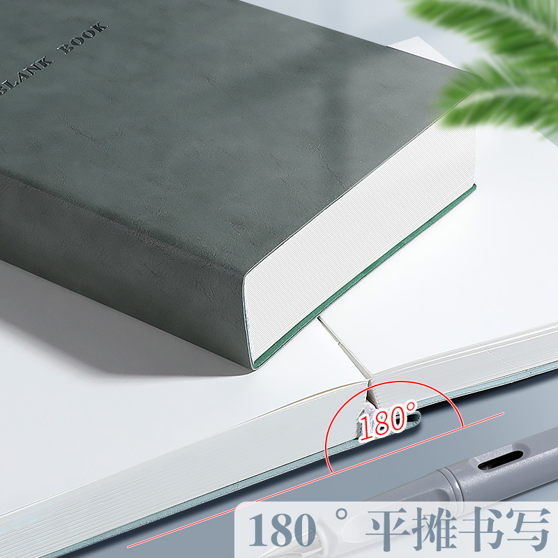 (2개) 공장 직판 368 두꺼운 A5 소프트커버 노트북 학생 노트패드 두꺼워진 빈책 도매