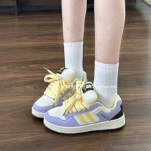 新款女鞋小众街拍情侣面包鞋ins超火街拍复古学院风休闲百搭板鞋