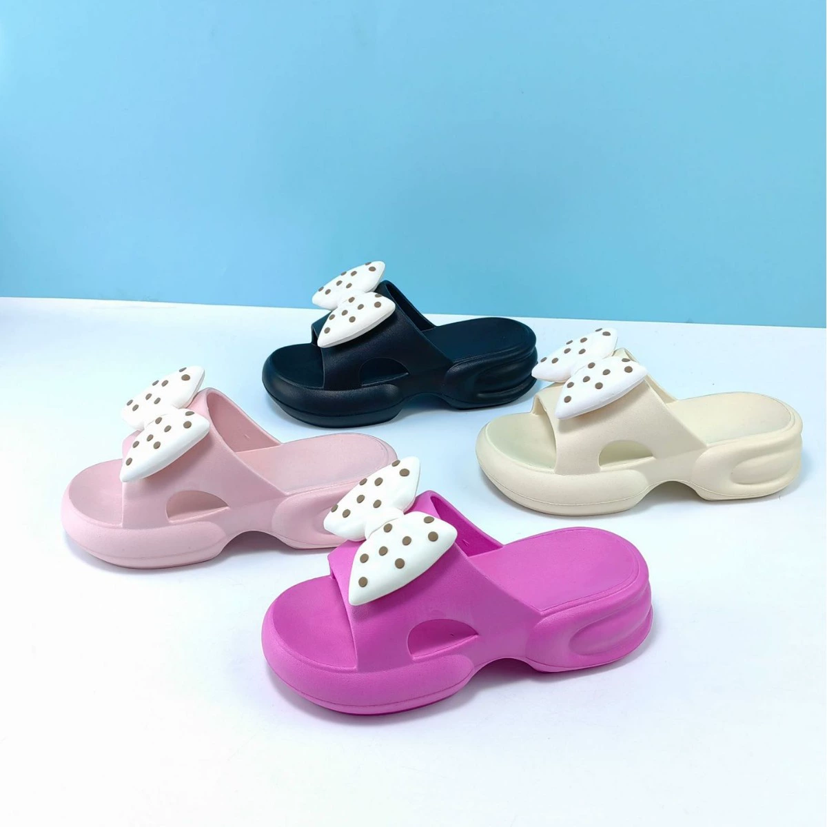 Summer slippers platform, high slide, beach footwear, wholesale, beach style