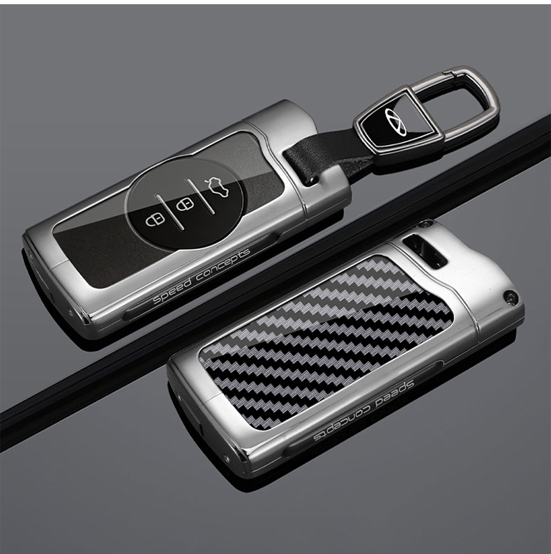 Chery Tiggo 7 Key Cover 23/24 New Model Tiggo 7 Super Edition 5X People's Edition 3X Car Metal Case with Buckle