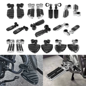 Harley 883 Fat Boy Dyna üçün motosiklet ayaqaltı braketi, pedal