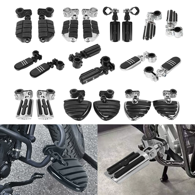 Motorcycle pedals: Plate Footrest Pedal Harley
