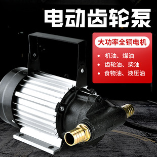 Zhuomeng Electric Oil Pump Diesel 12V24V220V Self-Priming Pump Hydraulic Oil Pumping Machine Oil Pump Gear Pump