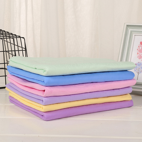 Wholesale thickened deer skin wash mitts, export rubber sponge car cleaning wiping towels, bucket packed pet absorbent towels