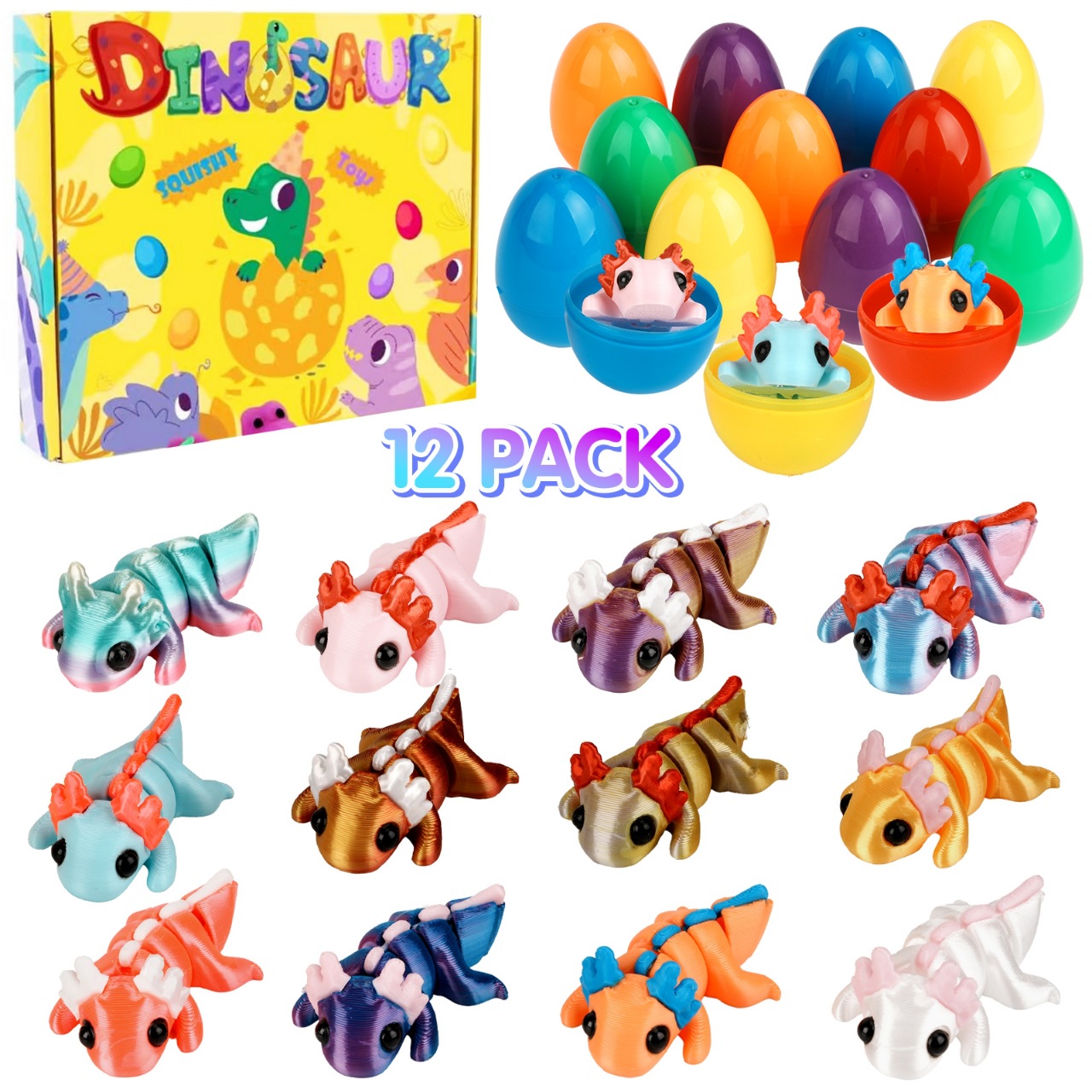 Juguete de Conejo de Peluche para Niños, Regalo de Pascua, Juguete de Cápsula, Huevo de Pascua DIY de Amazon 2026