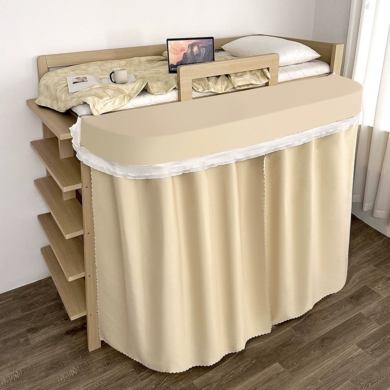 External expansion frame blackout cloth top cover dormitory shade curtain under table U-shaped dormitory outdoor expansion clip thickened opaque blackout curtain
