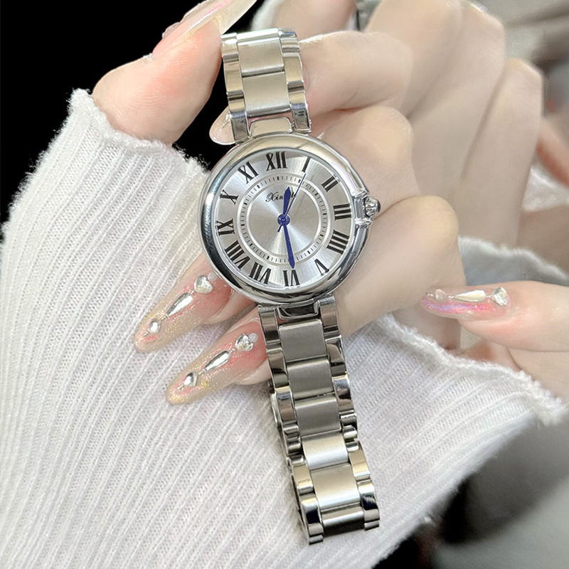 New and Unique Watches, Women's Steel Belts, Women's Watches, Roman Fonts, Quartz Watches, Student Steel Belts, Women's Watches, Douyin Live Broadcasts, Popular Dropshipping