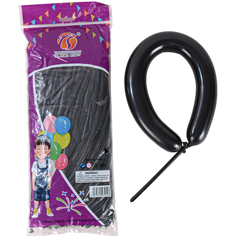 Globos largos en tira 260 globos mágicos 1.8g decoración para fiestas de cumpleaños infantiles globos largos metálicos color macarrón