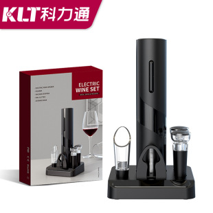 New base bottle opener Enterprise year-end business gifts 5 in 1 red wine wine base electric bottle opener
