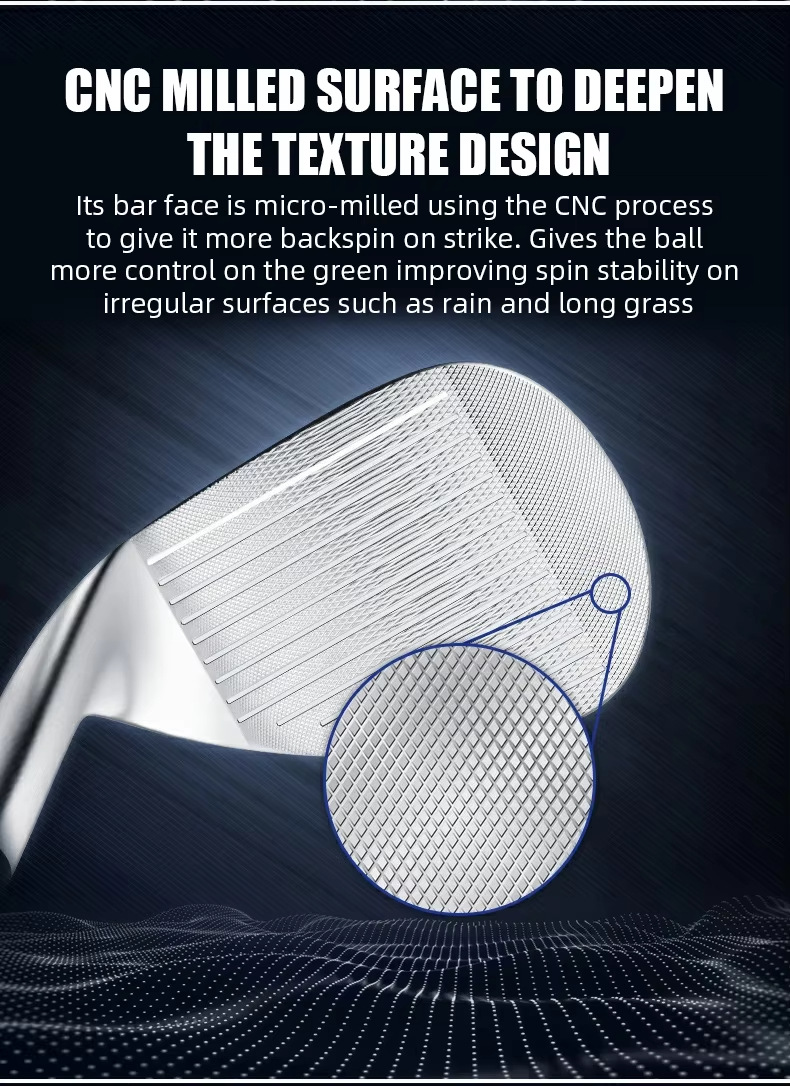 Gậy đánh golf PGM góc lớn 72° đào cắt xoay siêu ngược — SG011-Đen 72 °, SG011-Bạc 72 °, SG011-Tay trái đen 72 °, SG011-Tay trái bạc 72 ° chi tiết 39