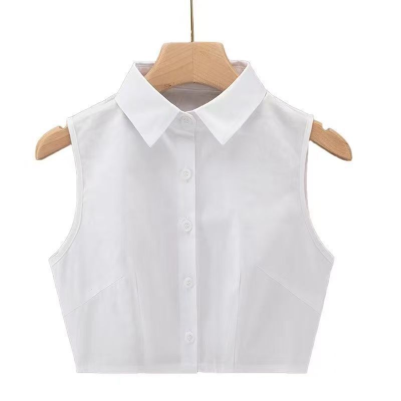 Korean Style Fake Collar Women's Versatile Fake Collar Shirt Fake Collar Shirt Collar Sweater Decorative Collar Autumn and Winter Cotton White Collar Korean Style Fake Collar Women's Versatile Fake Collar Shirt Fake Collar Shirt Collar Sweater Decorative Collar Autumn and Winter Cotton White Collar