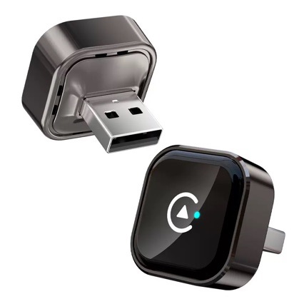 Carplay Car-Machine Connectivity Box Wired to Wireless Auto Adapter Suitable for Apple and Android Phones