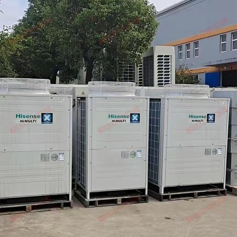 Used Cabinet Air Conditioner for Commercial Use in Hotels and Shopping Malls, Multi-Unit, 3 Hp, 5 Hp, One Unit for Multiple Units, Suitable for Three Bedrooms and One Living Room Indoor Units