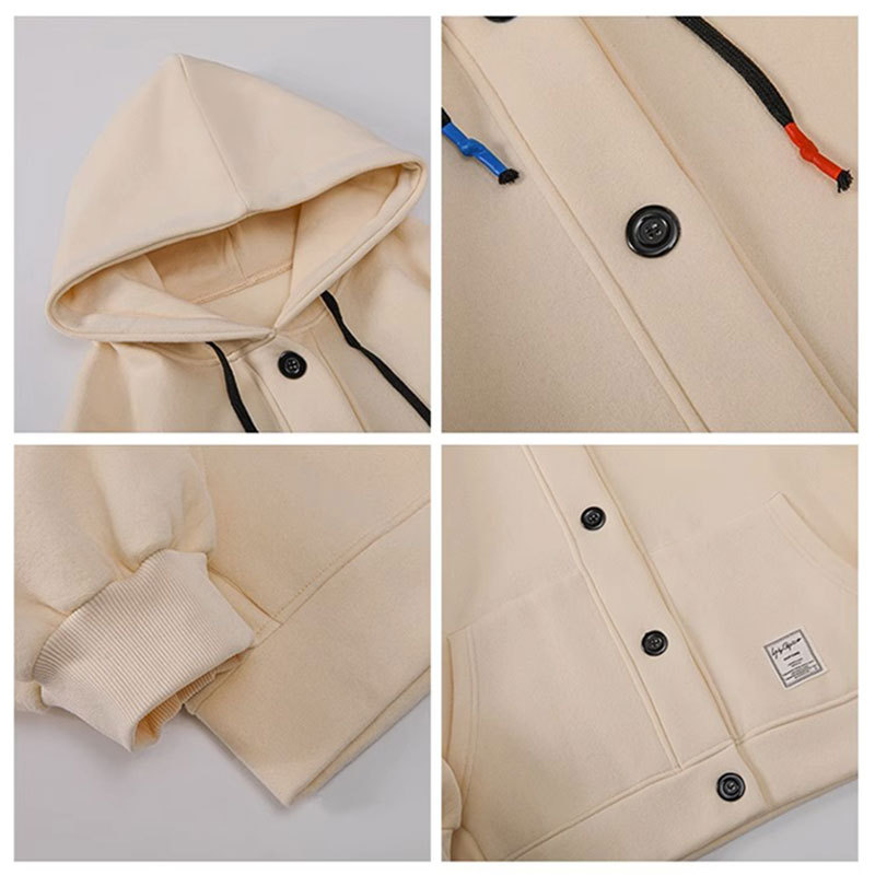 Marca de moda 2023 nuevo suéter con capucha los hombres primavera y otoño estilo coreano chaqueta suelta