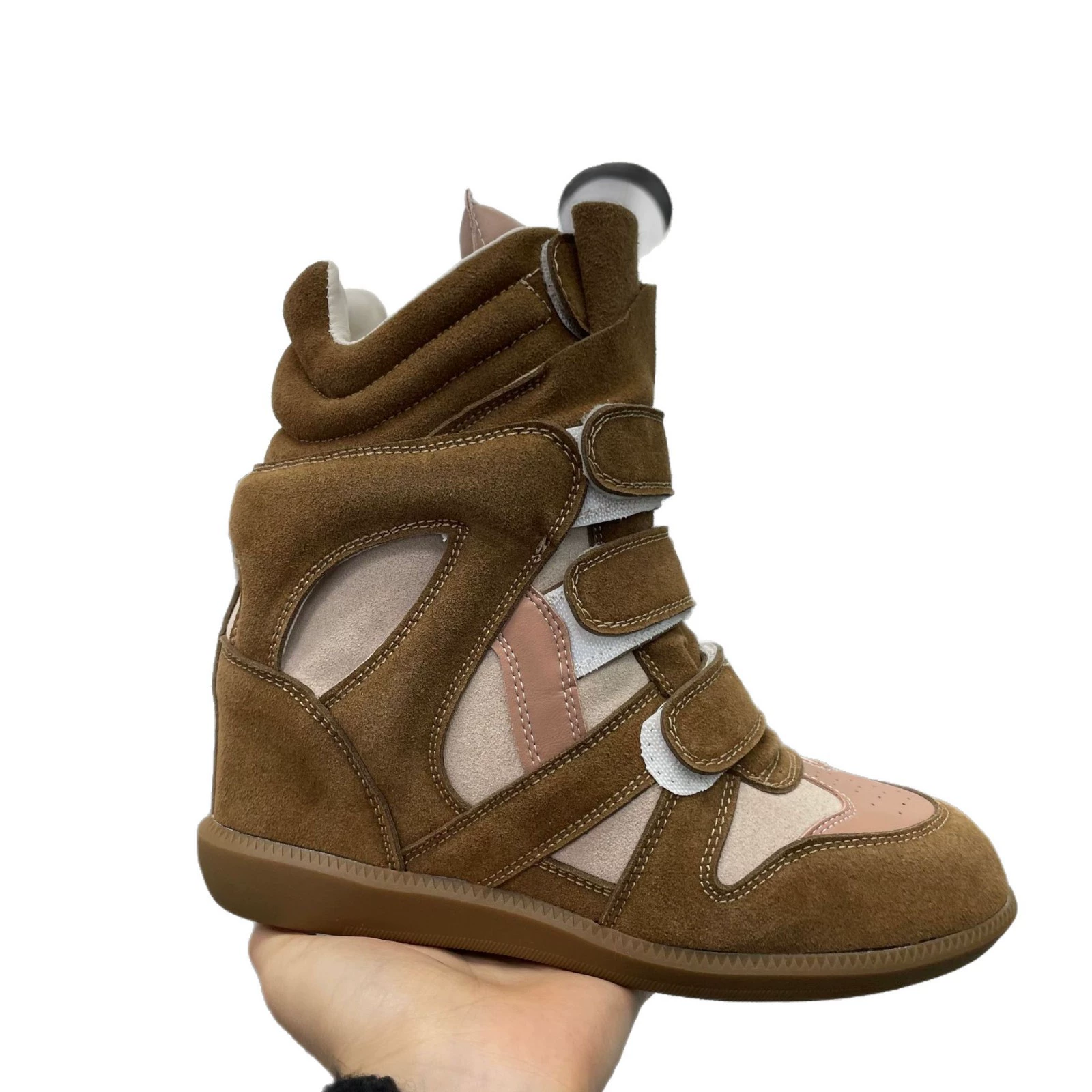 Кроссовки на танкетке (Steve Madden) женские, размеры 35–40, многоколорные