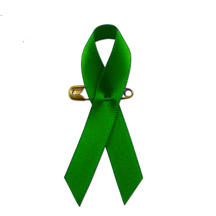 Fábrica directa 1,6 cm amor caridad broche nudo de la paz cinta pin insignia soporte arco cinta