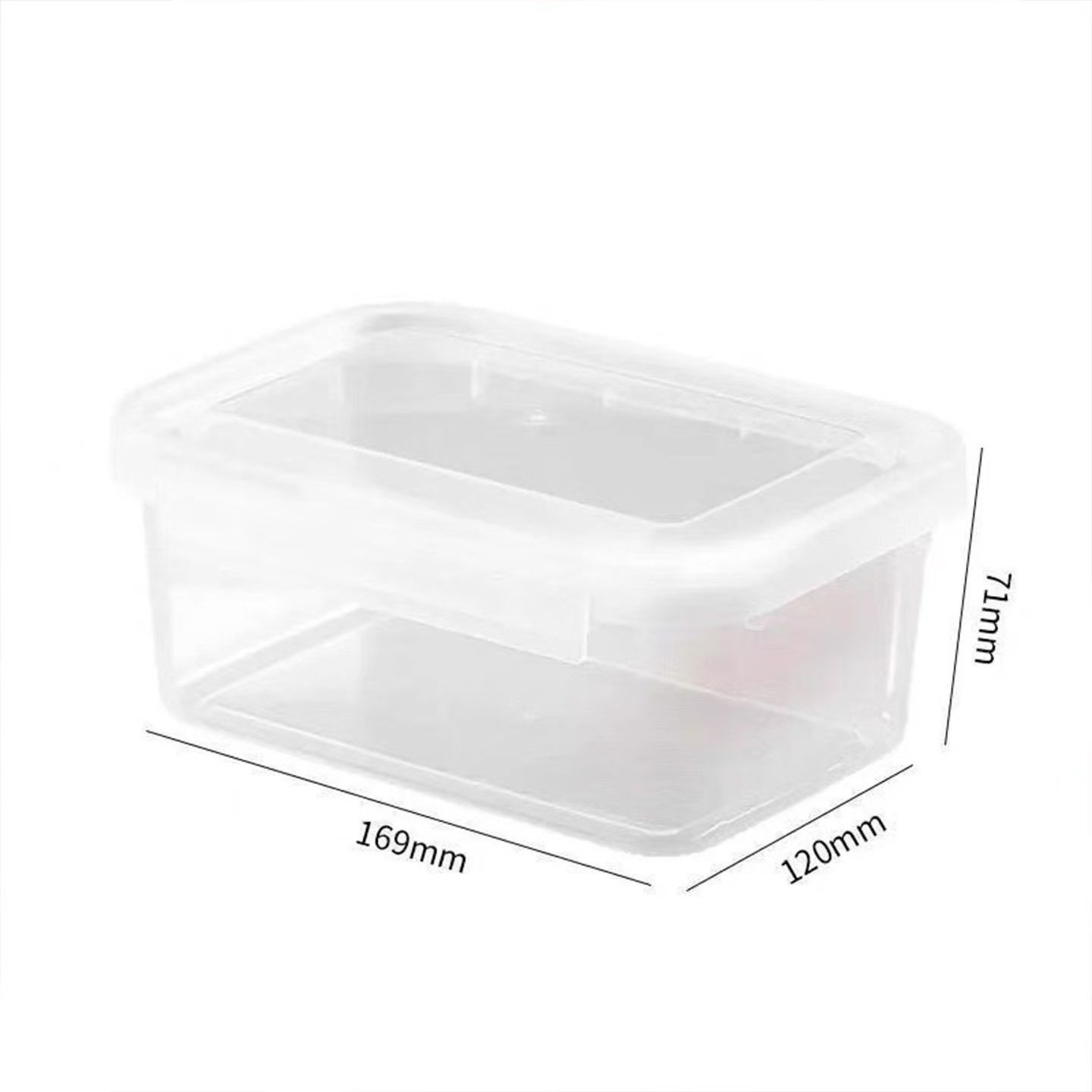 Caja de almacenamiento de alimentos, caja de almacenamiento fresco de grado alimenticio, caja pequeña, caja de envasado de frutas y verduras, caja de sellado congelado a prueba de humedad