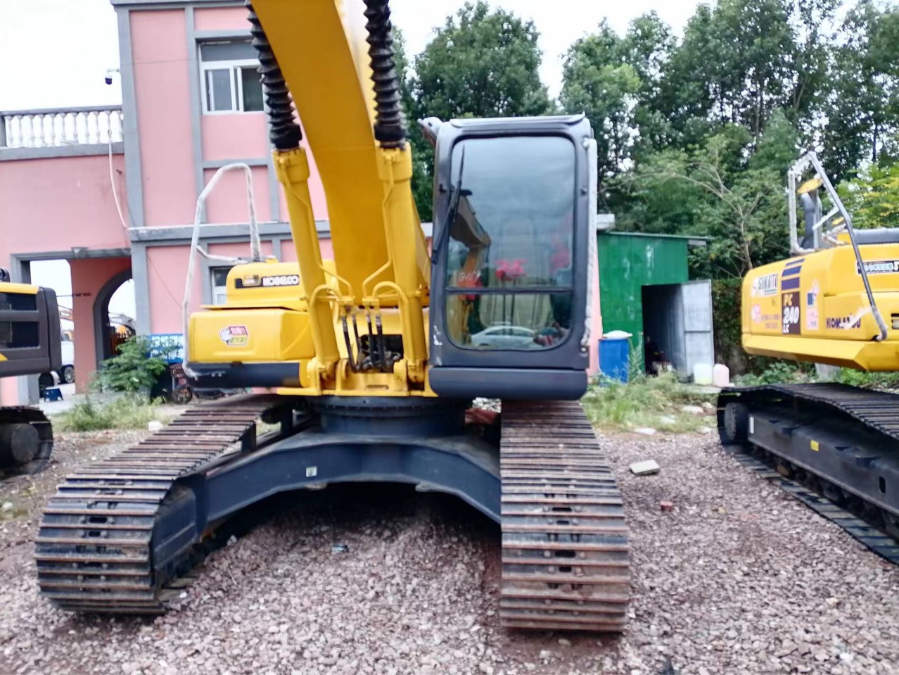 Exportación de comercio exterior de segunda mano Shengang 330 gran excavadora hornet