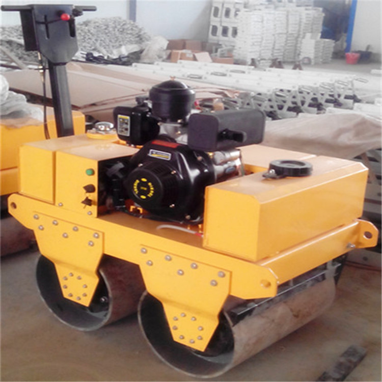 手扶柴油双轮压路机