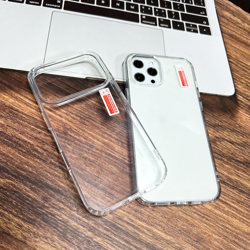 适用苹果iphone16亚克力内防摔11Pro透明12/13二合一17手机壳批发|undefined