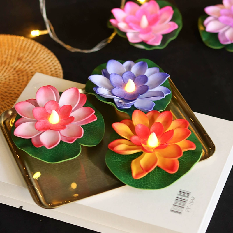(Cross-border trading), candle, induction flashlight, pond decor