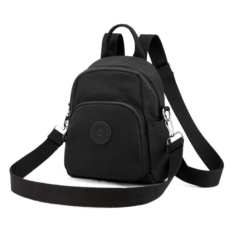 Mochila informal para mujer, estilo coreano, mochila moderna y elegante, se puede llevar en la mano, bolso de hombro multiusos informal de tela Oxford, bolso cruzado