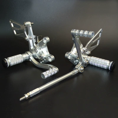 Suitable for Suzuki GSXR Motorcycle pedals - silver
