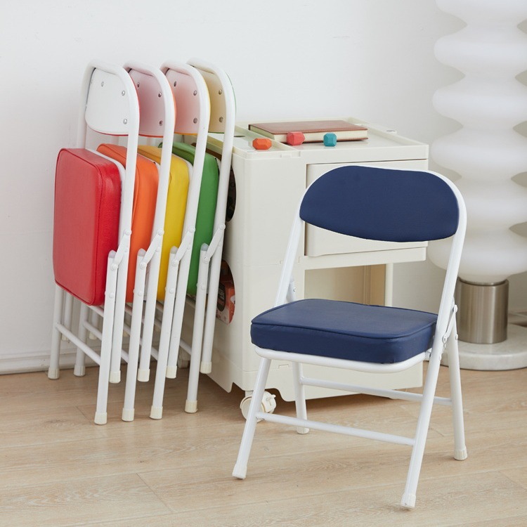 Baby Stool Chair Dining Seat Foldableing Chair Kidsren's Chair Primary School Student Home Learning Back Chair Desk Stool