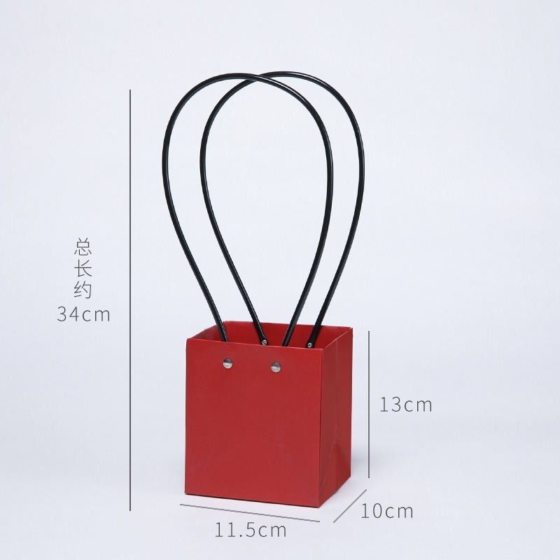 Bolsa para arreglos florales de PVC transparente, impermeable, de plástico, para regalo, bolsa de transporte para ramos de flores, bolsa de embalaje para floristería, materiales florales al por mayor