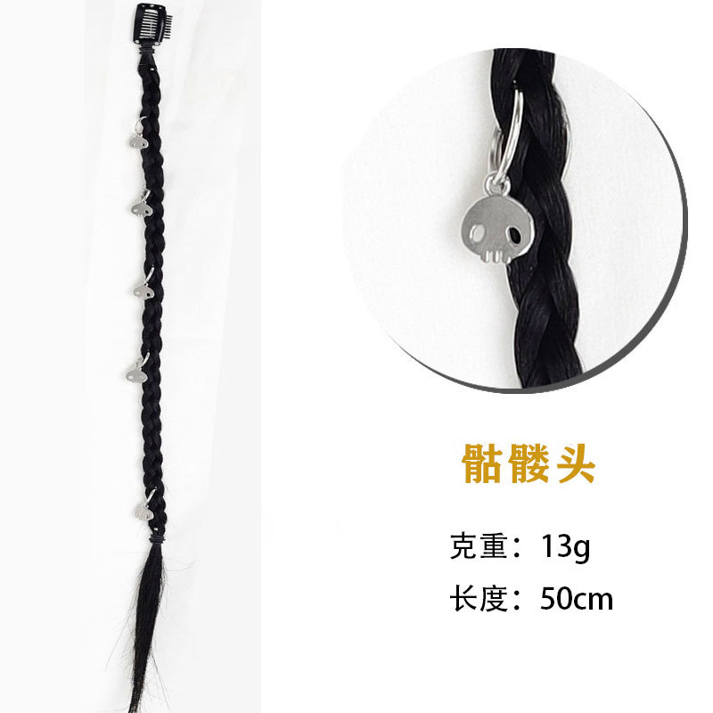 Spice Girl Little Braid Skull