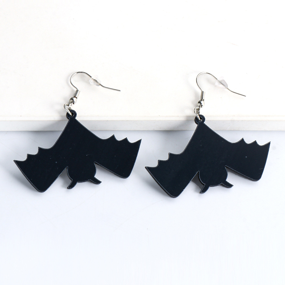 Halloween Geometric Resin Earrings Wholesale Jewelry Nihaojewelry display picture 1