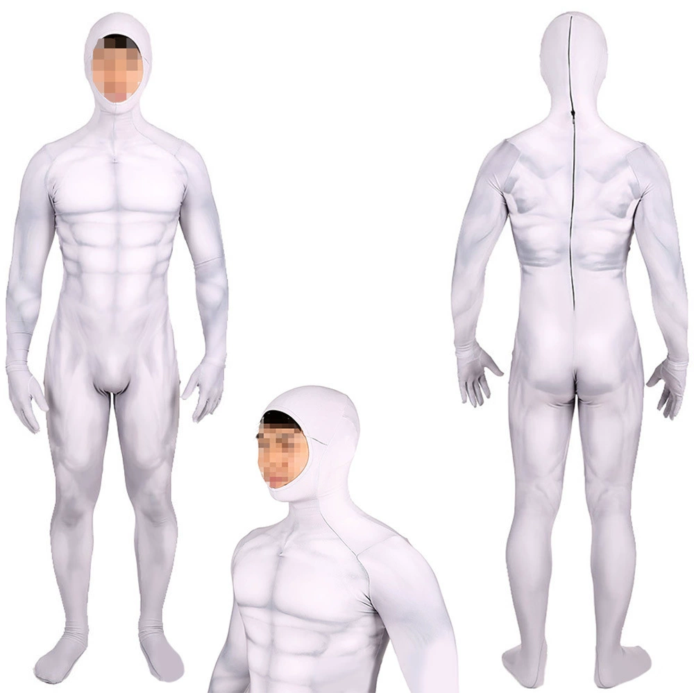 White sports base uniform, tight, cosplay