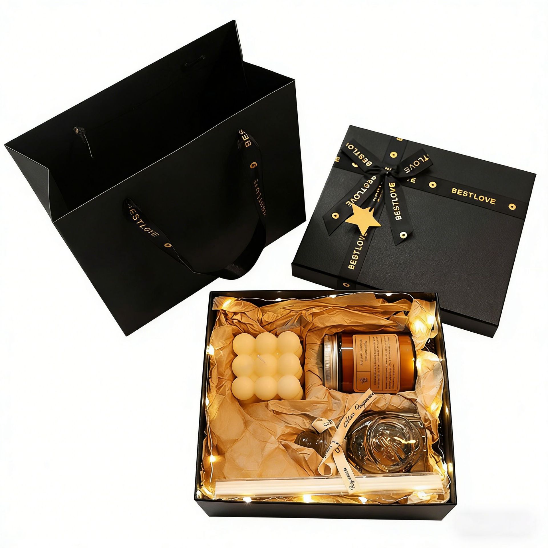 Caja de regalo de aromaterapia navideña, regalo de cumpleaños, caja de regalo creativa de alta gama, adornos aromáticos, incienso ambiental, dropshipping.