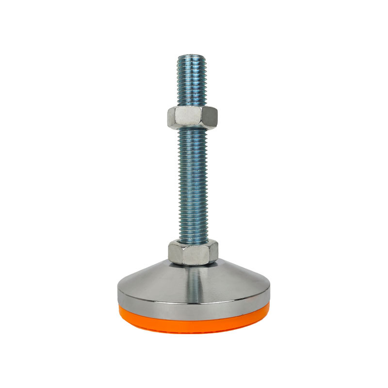 in stock Heavy Duty Adjustable Foot Cup Galvanized M16M20 Mechanical Adjustable Support Foot Pad Machine Tool Foot Pad Shock Absorption Non-slip