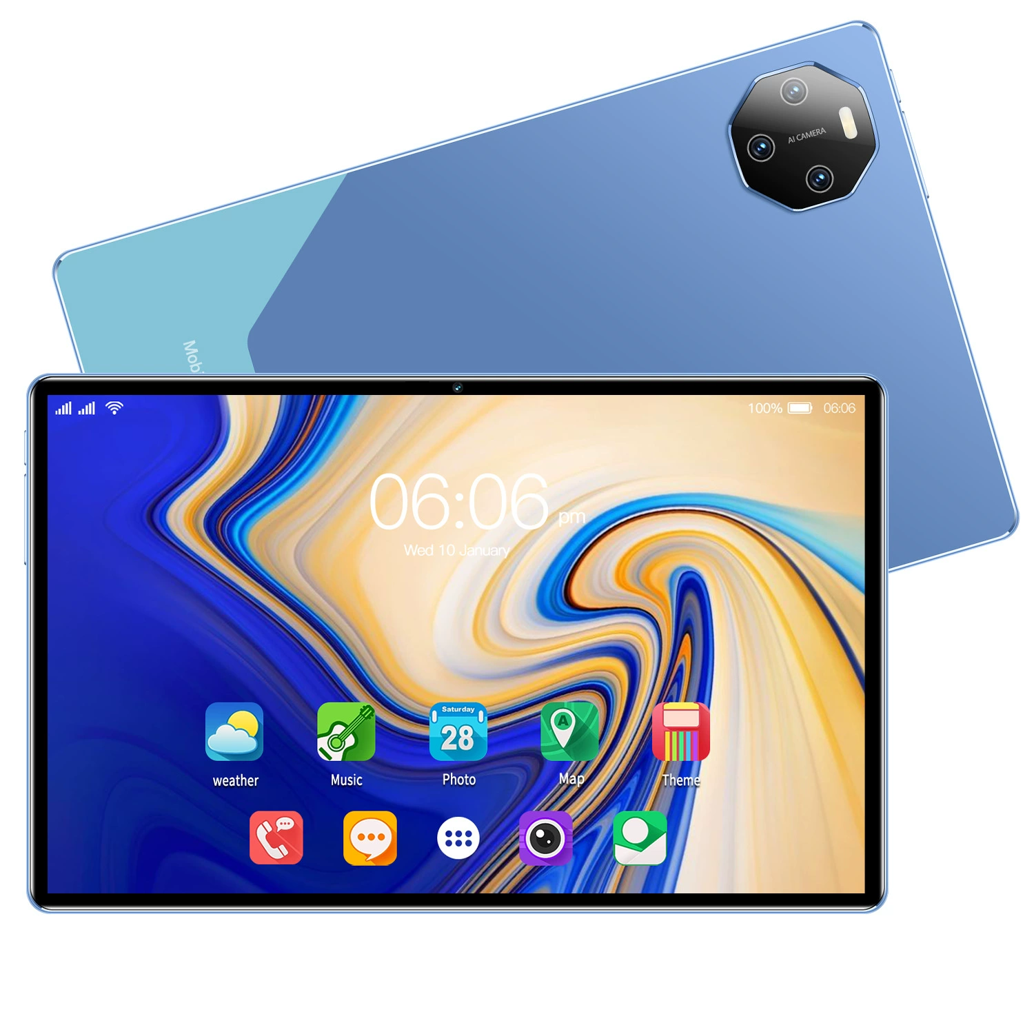 Планшет ноутбук про, для импорта, 1 дюйм, E70, Android, 512G